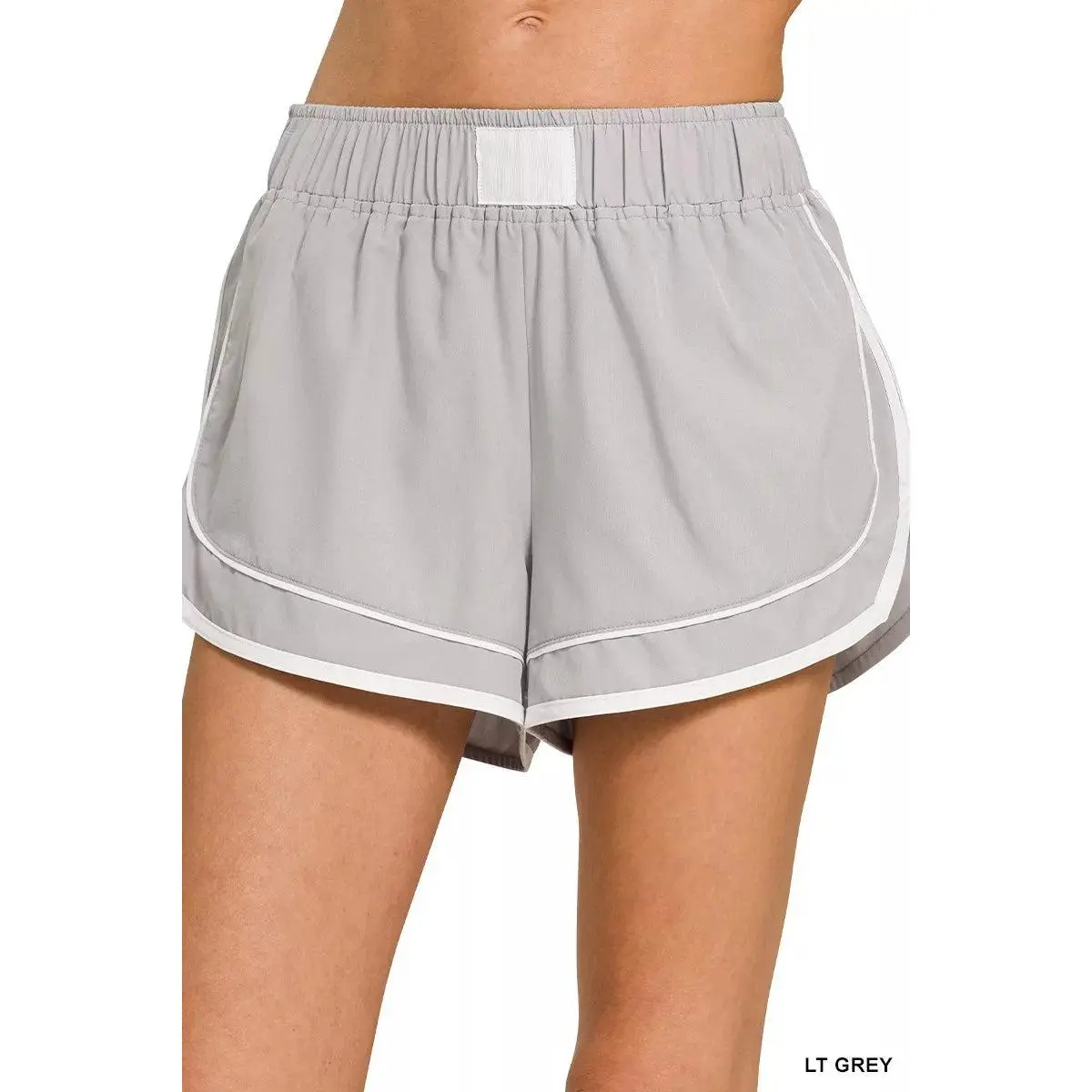 The Weekend Runner Shorts - Light Gray