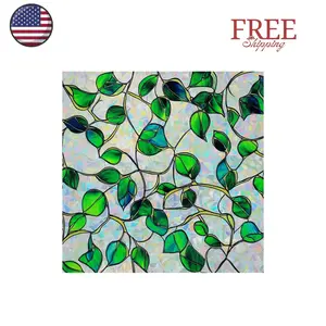 Window Privacy Film Home Room Bathroom Spring Decor