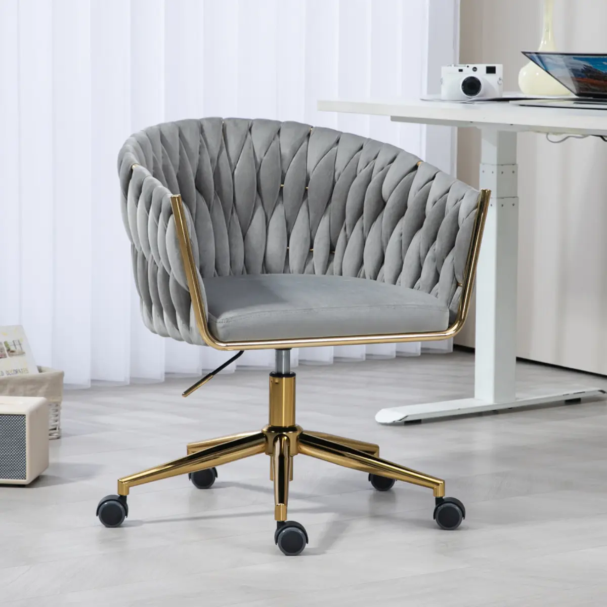 2024 New Furniture steelcase chair Upholstered Penguin Rocking Chair X ...