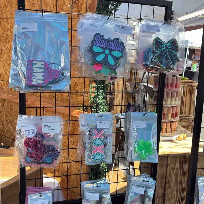 Custom Scented Car Freshies, Long-Lasting Air Fresheners for Vehicle Interiors, Odor-Eliminating Car Fragrance Accessories