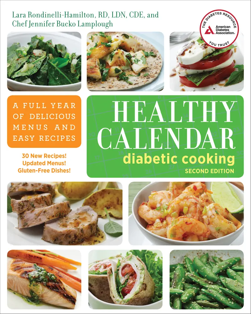 USED Book - Healthy Calendar Diabetic Cooking: A Full Year of Delicious Menus and Easy Recipes by Rondinelli-Hamilton, Lara (Paperback) - english