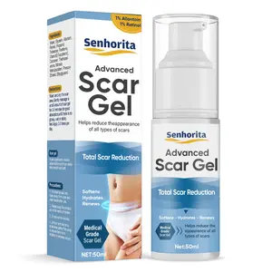 Senhorita Advanced Scar Gel - Medical Grade Formula | Total Scar Reduction with Retinol & Vitamin C | Softens, Hydrates & Renews Skin | 50ml