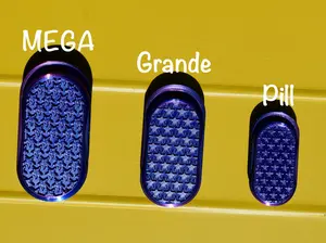 Star Slider Fidget - Holographic Multi-Color 3D printed - Keychain Included