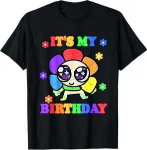 It's My Birthday Dandy World For Boys Girls Kids Dandy's T-Shirt