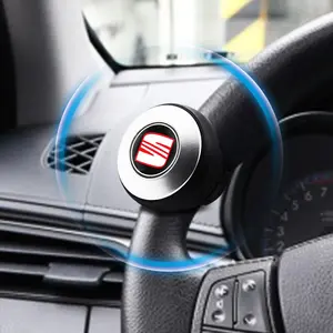 Car Steering Wheel Assist Ball for Seat Ibiza Leon Arona Ateca, 360° Rotation, New Driver Aid, Car Modification Practical Accessory