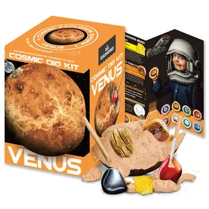 Venus Cosmic Dig Kit - Explore The Planets of The Solar System with Gem & Fossil Excavation Kits for Kids - STEM Toy Science Dig Kits with Gemstones