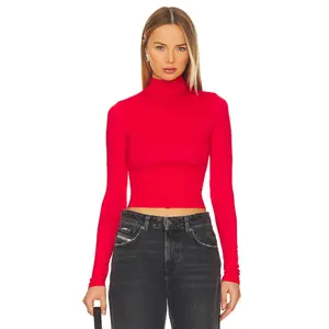Lovers and Friends Catania Top in Bright Red