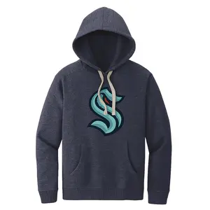 Seattle Kraken District Re-Fleece Navy Hoodie