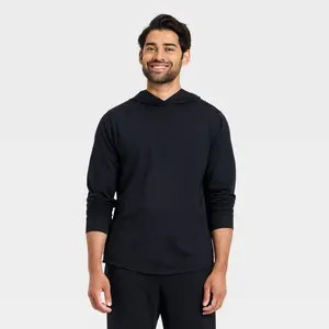 Men's Long Sleeve Soft Stretch Hooded Top - All In Motion