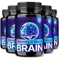 5 Pack: Memory and Mood Brain Advanced Formula