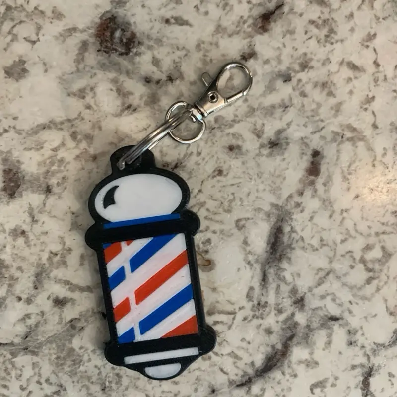 Barberlink keychain