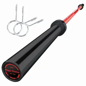 7FT Olympi Barbell,45LB Weight Bar for Bench Press,1000LB High Capacity,Hard Chrome, Knurled Grip,Heavy Strength Training Bars for Squat,Deadlift,Weightlifting,Fits 2 Inch Plates