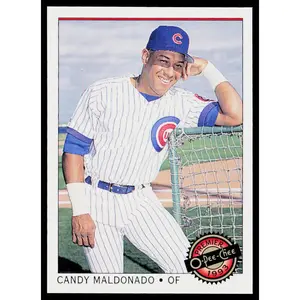 Candy Maldonado 1993 O-Pee-Chee Premier #83 Chicago Cubs