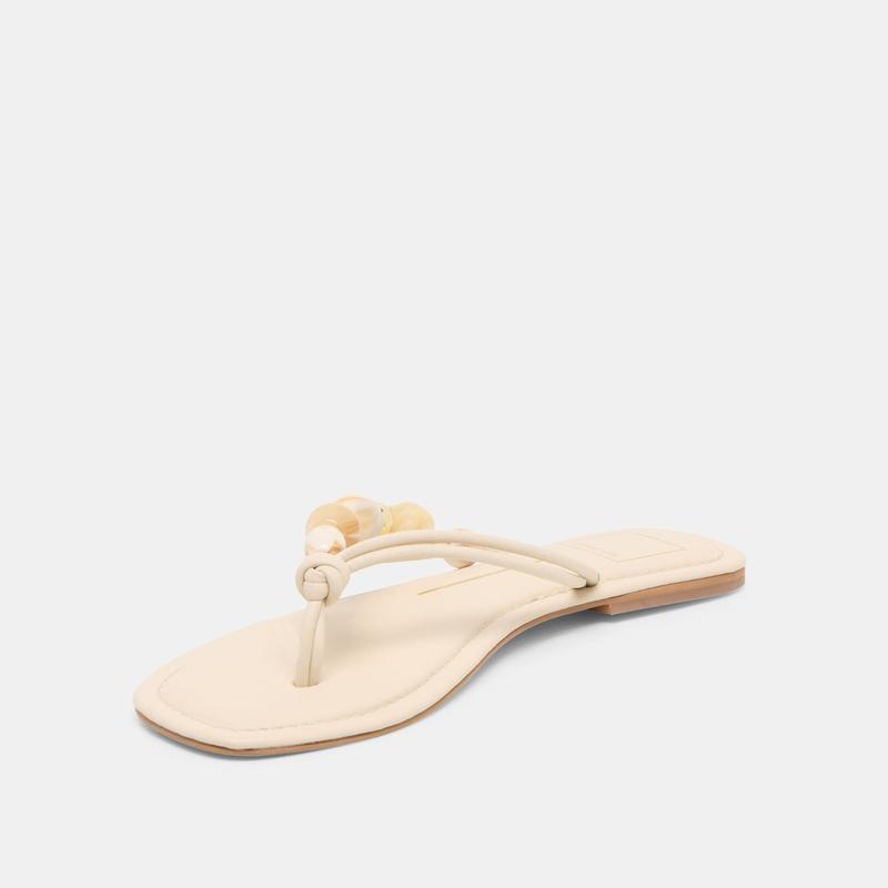 Dolce Vita CELY SANDALS IVORY LEATHER