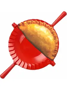 Prensa para Empanadas y Dumplings 2 en 1 – Molde Cortador y Sellador 6" | Empanada & Dumpling Press Maker
