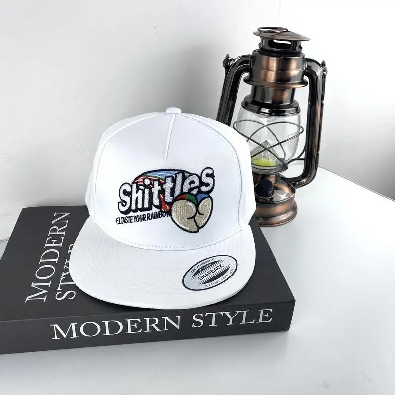 Funny Shittles Trucker Hat, Unisex Embroidered Snapback Cap, Casual Mesh Baseball Hat, Outdoor Sports Hat, Everyday Wear