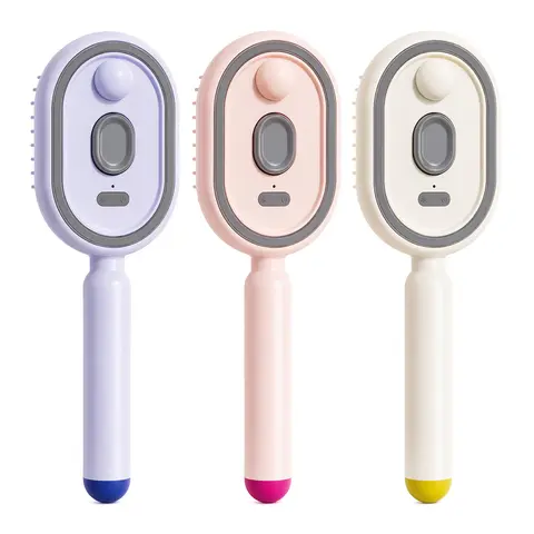 【homedecor】  Multi-Function Hair Mist Spray Comb - Portable Detangling Brush with Fine Mist Nozzle, Refillable with Water, Leave-in Conditioner or Essential Oil, Suitable for All Hair Types