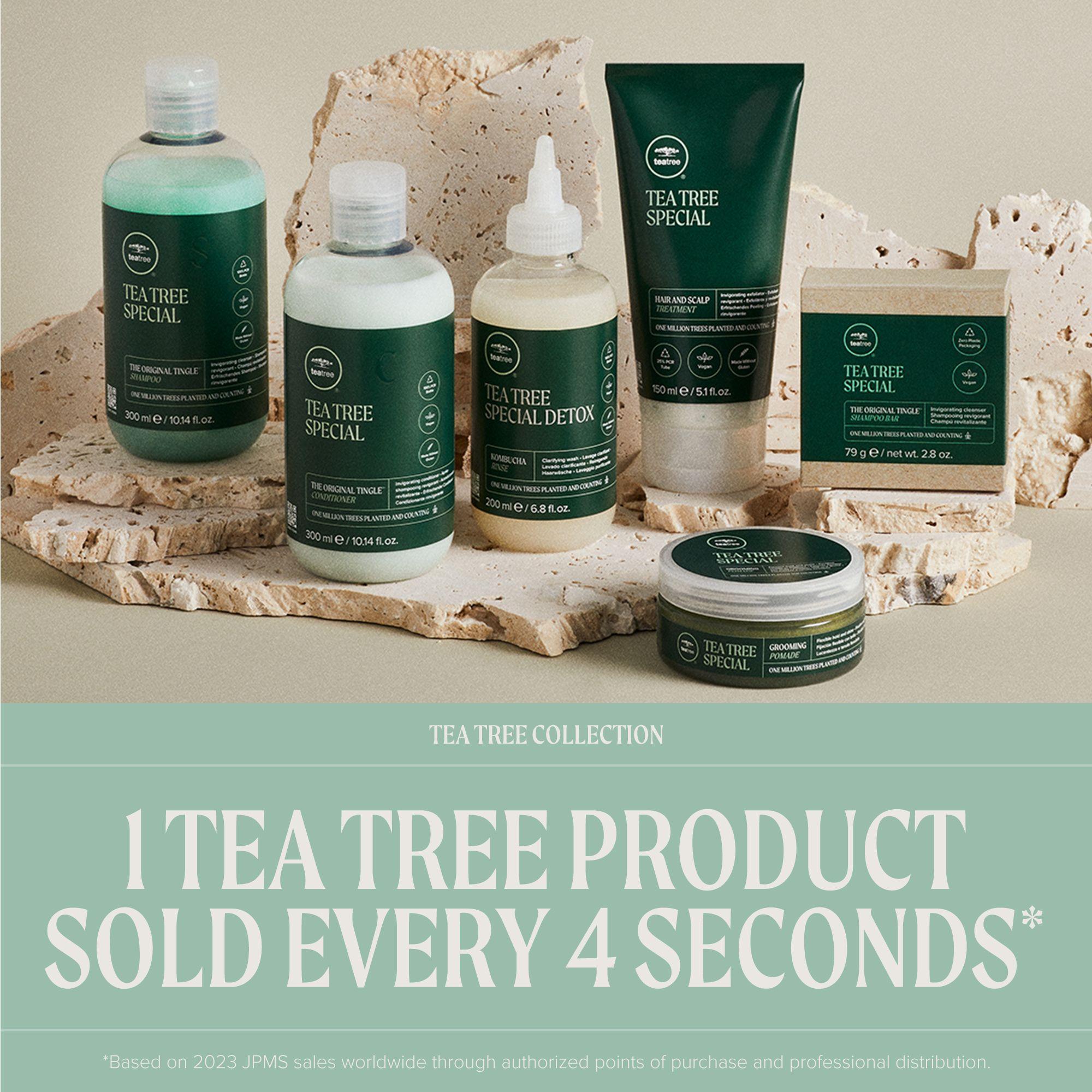 The Complete Men’s Regimen – Tea Tree Special Shampoo, Body Bar Soap, Hair and Body Moisturizer with FREE Hair Gel*