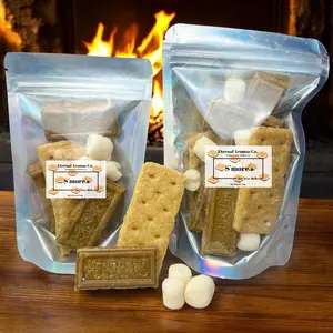 S’more Wax Melts | Graham Cracker Wax Melts | Chocolate Wax Melts | Marshmallow Wax Melts | Smores Wax Melts | Candles Decor autumn aromas homefragranceproducts nontoxic