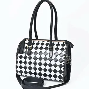 Ohlay checkered speedy bag