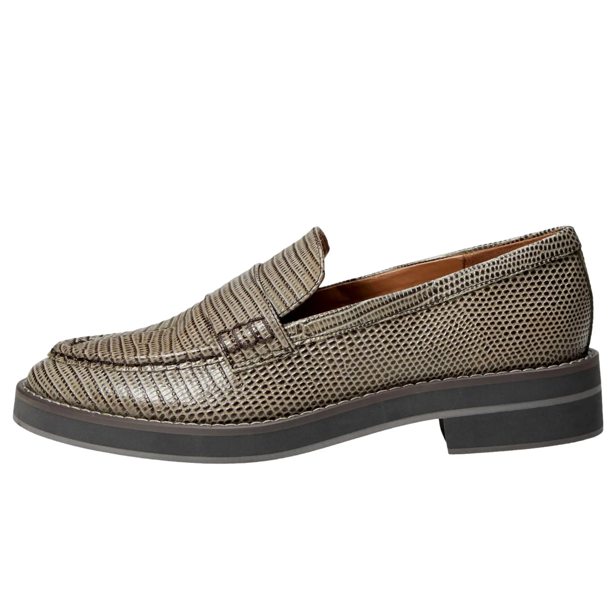 Aerosoles Ulla Loafer Grey Lizard  ULLA-169 Women's