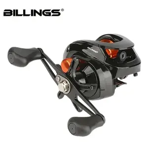 Billings AS Series Baitcasting Reel, 18LB Max Drag 6.3:1 Gear Ratio Perfect for Freshwater & Saltwater Fishing, Fishing Accessories, Fishing Supplies, Fishing Tackle, Fishing Equipment, Fishing Gear Set