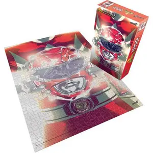 Super7 - Mighty Morphin Power Rangers - Red Ranger Foil Puzzle  [Collectible Figurine/Statue/Bust] Action figurine/statue, figurine/statue, Collectible