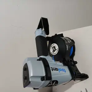 toolant Roofing Nailer, Pneumatic Roofing Nail Gun for 3/4" to 1-3/4" Nails, 120 Coil Capacity, 70-120 PSI, 15 Degree, Heavy Duty Roofing Tool for Asphalt Roofing Shingles, Fencing, and Wood Siding