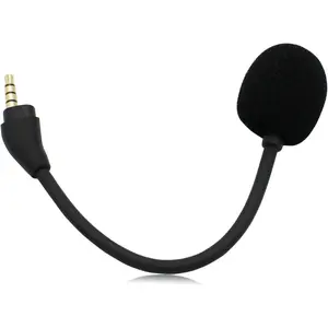 Mic for Hyper X Cloud 3 III Headset, Replacement Parts  Microphone on PS4 PS5  - 3.5mm Detachable, Noise Cancelling