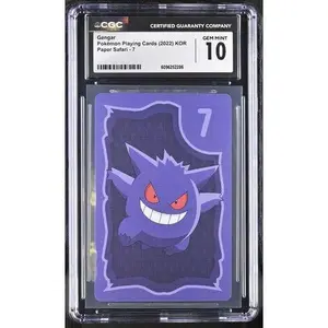 Gengar #7 2022 Korean Paper Safari CGC Gem Mint 10 Pokemon