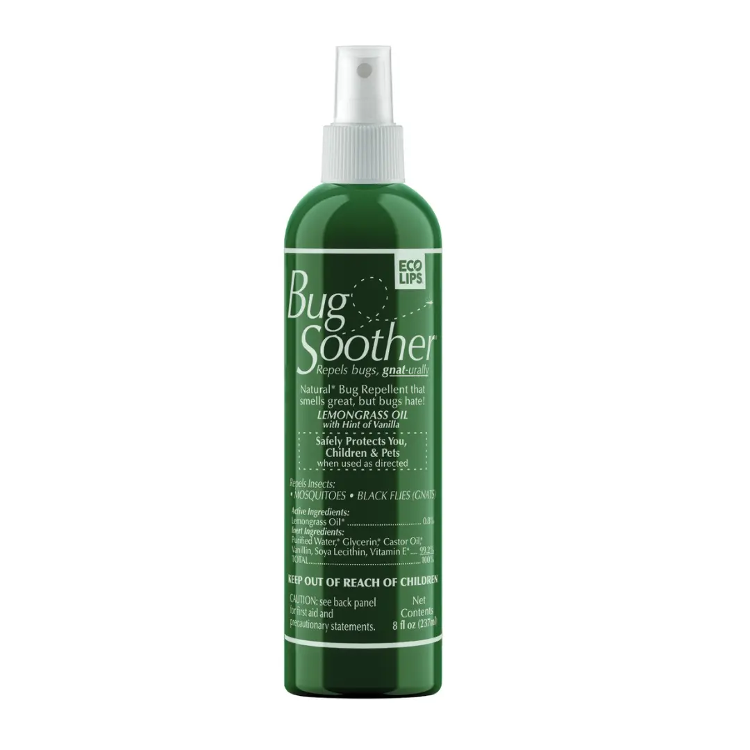 Bug Soother Lemon Vanilla Soothing DEET-FREE Gnat & Mosquito Insect Repellent 8 oz.