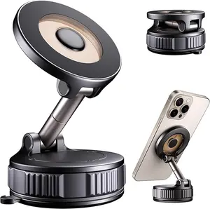 【Christmas gifts】Magnetic Phone Holder for Car [120+ LB Strongest Suction & 2800gf Strongest Magnetic] 360° Adjustable Car Phone Holder for Magsafe Phone Holders for Your Car for iPhone 17 Pro Max 16 15 14 13 12 Plus