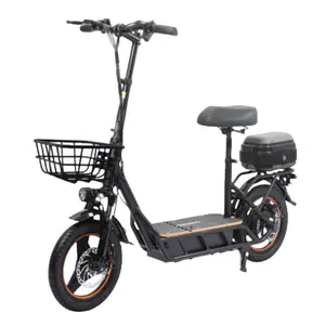 Electric Scooter with Seat 750WMotor 28MPH Top Speed, 48V21AH,20 MilesRange, Adults Electric Scooter withLarge Storage Basket  with Dual Brakes Portable Folding Electric Scooter power scooter adultscooters seat scooter electric  scooter  2025