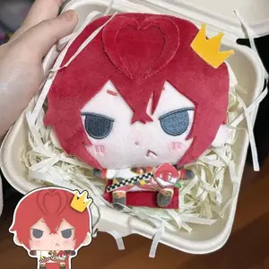10cm Twisted Riddle Rosehearts Plush Doll Pendant Mini Cartoon Stuffed Toy Collect Backpack Peripherals Toys Gift Dolls