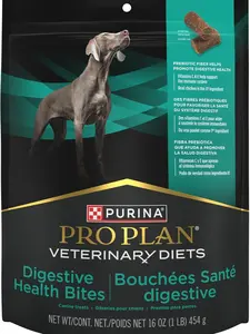 Purina Pro Plan Veterinary Diets Digestive Health Bites Dog Treat Chews - 16 oz. Pouch