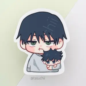 Father Son Duo Anime Vinyl Sticker