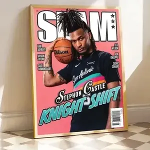 Knight Shift 261 Stephon Castle Team San Antonio Spurs Magazine Poster- Unframe