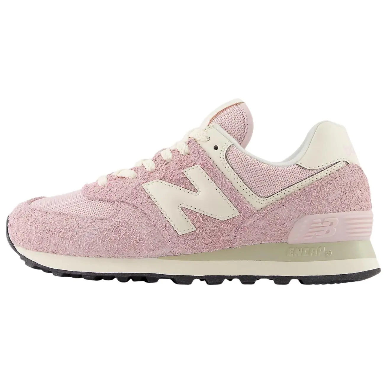 New Balance Women's 574 'Rose Sugar Permafrost' Sneaker, Women's Walking Shoe, Sports Footwear, Sports Shoes, Rubber, Street Style, Casual Wear, Lightweight, Urban Adventures, Slightly Roomy, Snug Fit