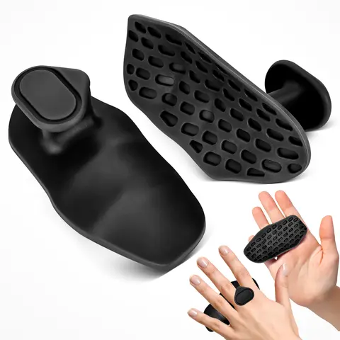 AEIKINISIS Women's Breathable Ergonomic Anti-Slip Silicone Hand Grips - Athletic Accessory, Portable Palm Protection Strength Training Gear for Dumbbell Routines, Kettlebell Exercises