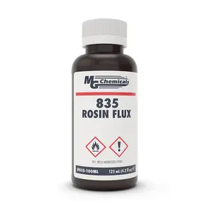 MG Chemicals 835 Liquid Rosin Flux, for Leaded and Lead Free Solder, 125 ml Bottle