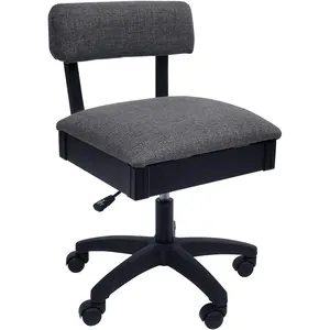Arrow Lady Gray Hydraulic Sewing Chair