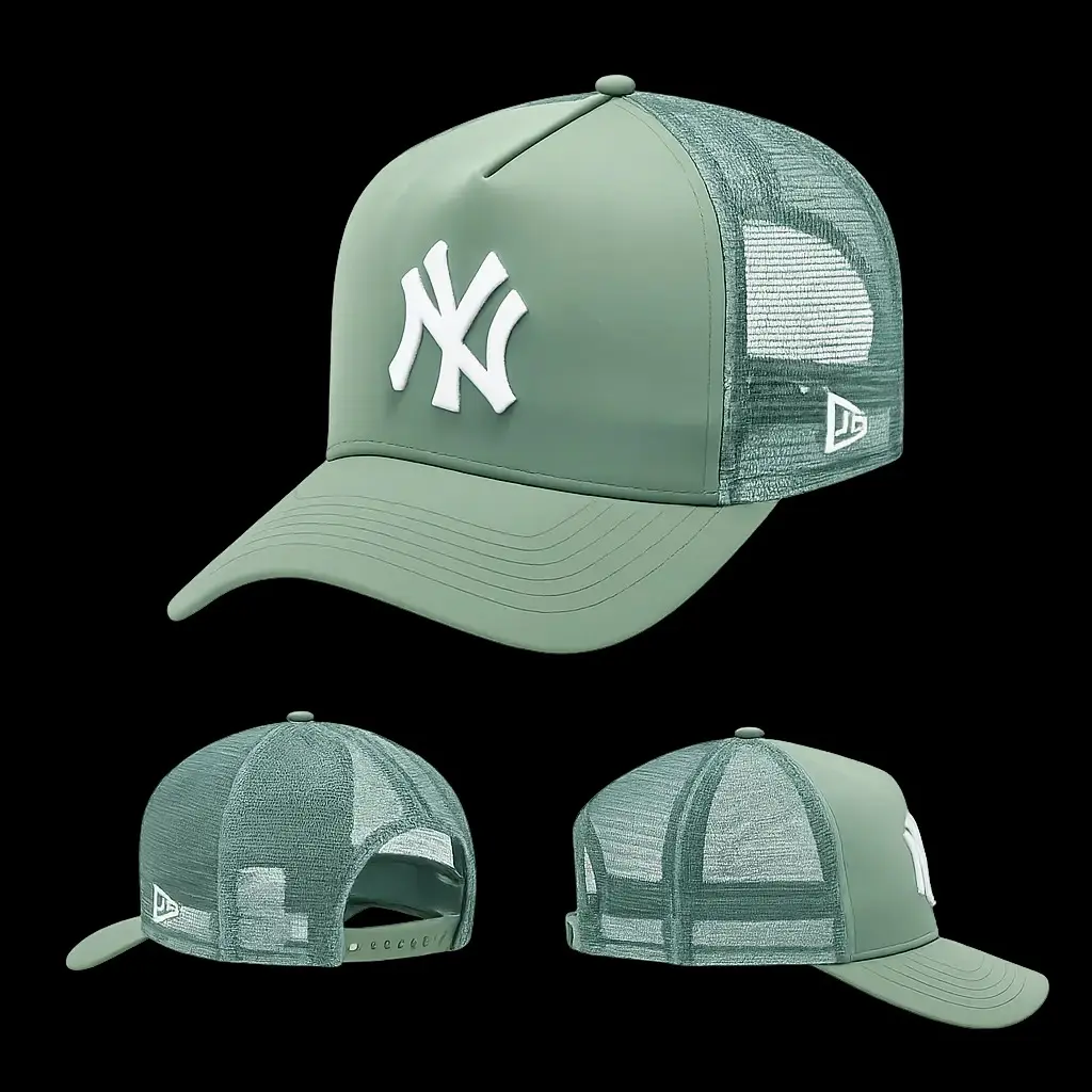 New Era NY Yankees & LA Dodgers Mesh Trucker Cap | Adjustable Snapback Baseball Hat | Multiple Colors