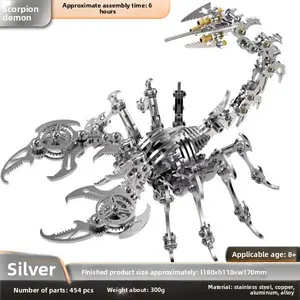 TikTok Viral Alert!3D Mechanical Scorpion Metal Kit That’s Taking Over Feeds