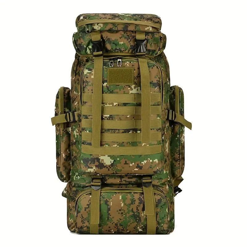 21.13 Gallon Hiking Camping Backpack, Hunting Mountaineering Daily Backpack Waterproof Military Fans Large Capacity Travel Camping Black Friday Christmas Thanksgiving Gifts Unisex Tactical Backpack for Boyfriend Husband Father