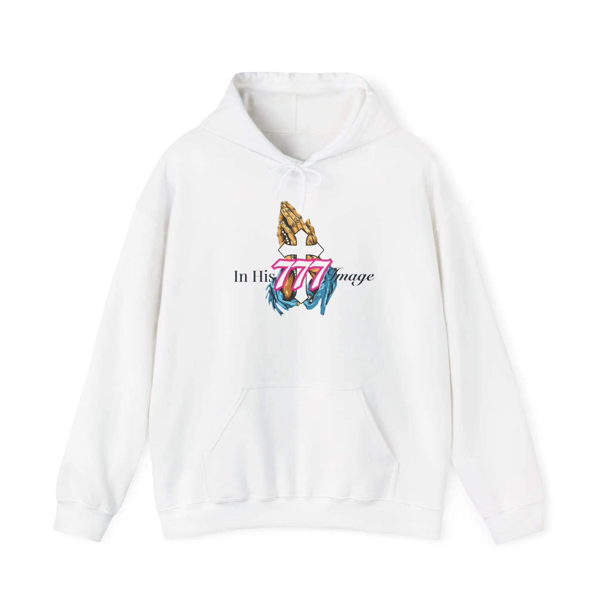 Hooded Sweatshirt - In his Image 777 hoodies nz Men's Casual