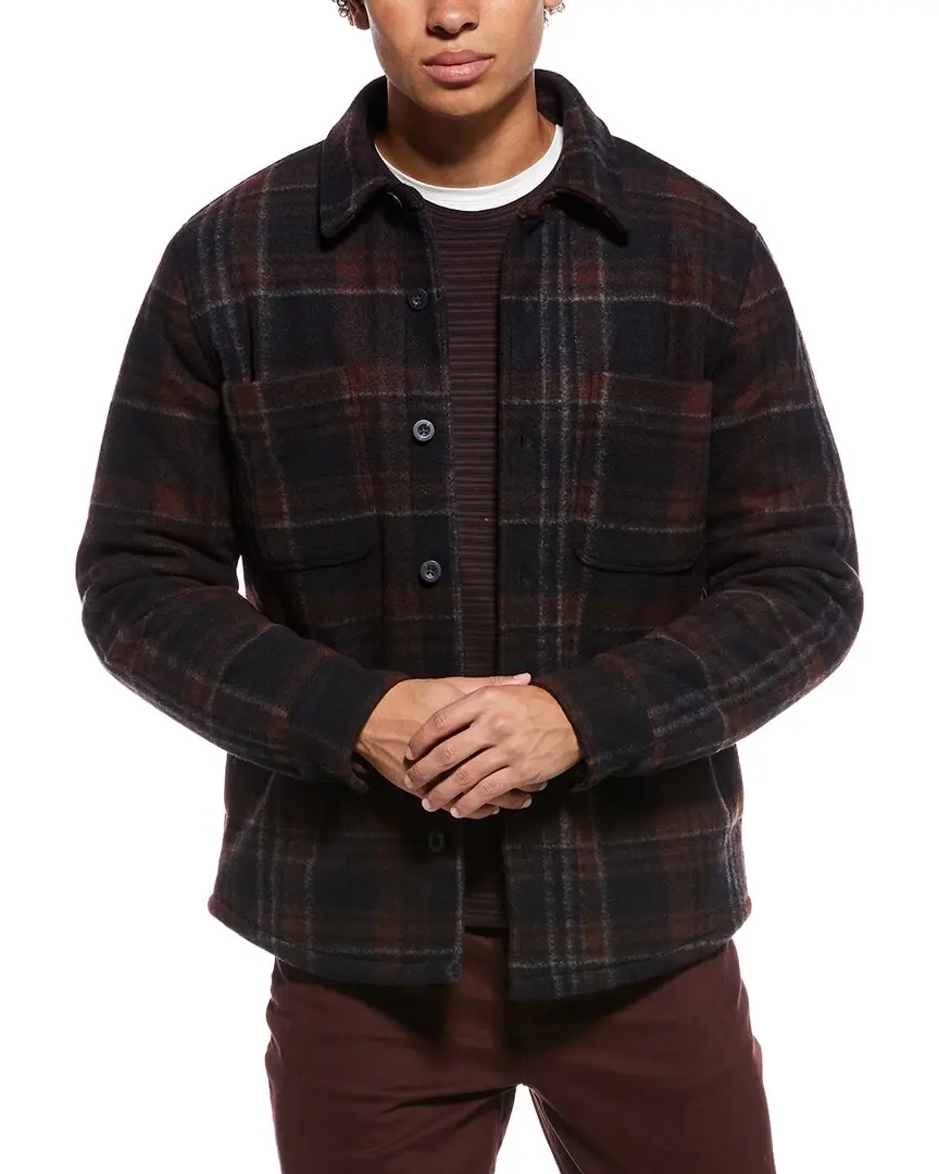 Vince Plaid Shirt Jacket Vince Plaid Shirt Jacket