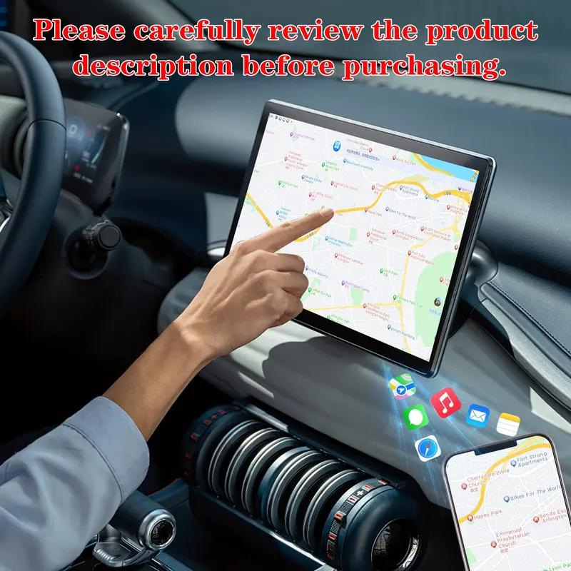 2026 Latest Upgrade Wireless carplayAdapter for iPhone/Android Auto- Fast Connection,NoLatency,Hands-Free Call wireless adapter Mini USB Designfor Cars with Wired CarPlay Plug and Play Easy Use.pleasemake sure the car has wired CarPlay