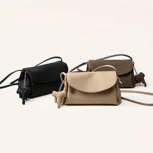 2025 New Women's Luxury Leather Crossbody Bag - Stylish Summer Mini Soft Genuine Leather Purse