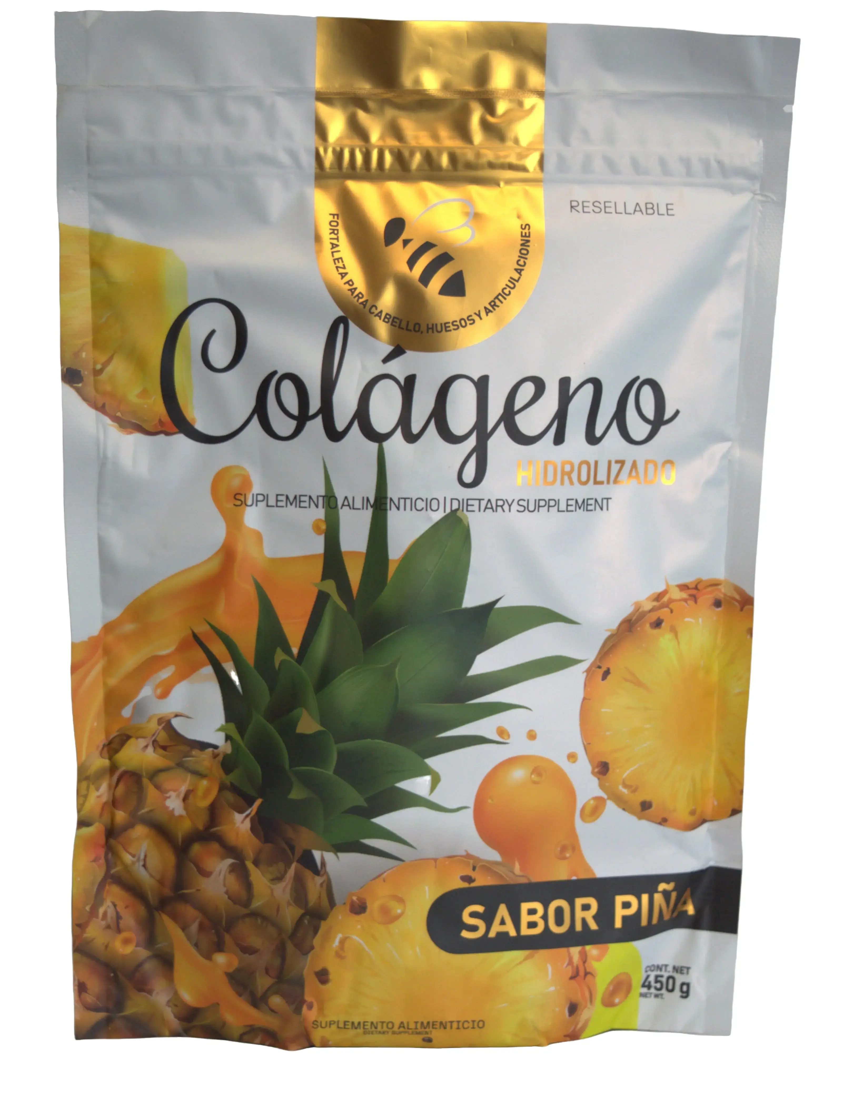 Bee Waist Colageno de Piña - Cold drink