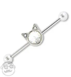Kitty Cat CZ Industrial Barbell